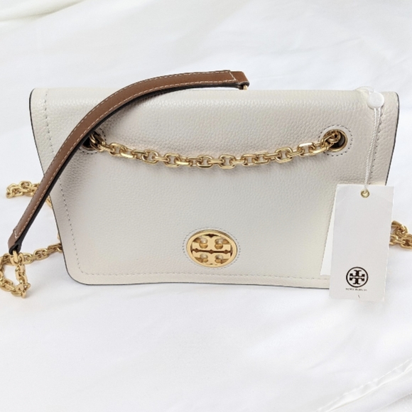 Rare Tory Burch Carson Colorblock Convertible Shoulder Bag - Picture 2 of 16